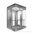 800kg Square Stainless Steel Panoramic Elevator
